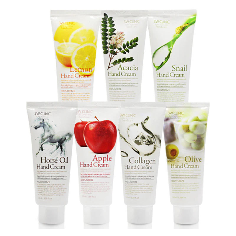 3W CLINIC Moisturizing Hand Cream rankų kremas