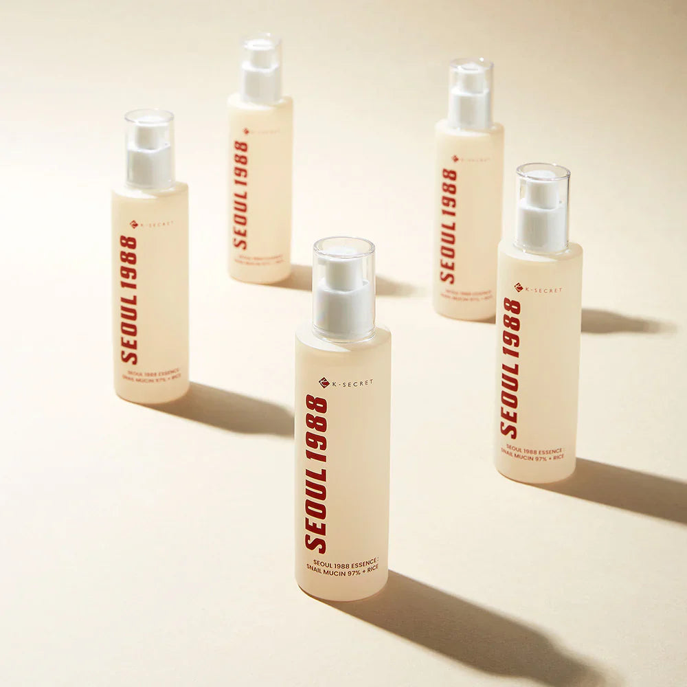 KSECRET SEOUL 1988 Essence : Snail Mucin 97% + Rice veido esencija