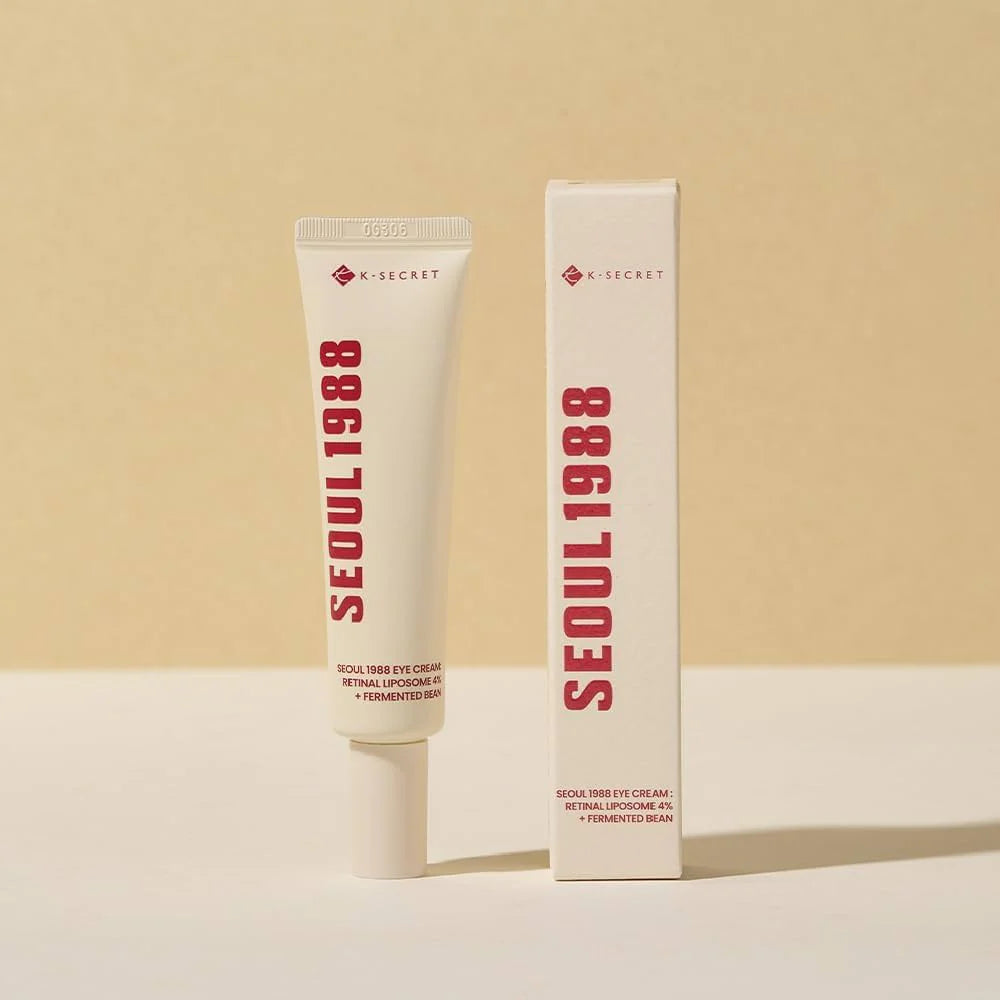 KSECRET SEOUL 1988 Eye Cream : Retinal Liposome 4% + Fermented Bean 1,062 paakių kremas