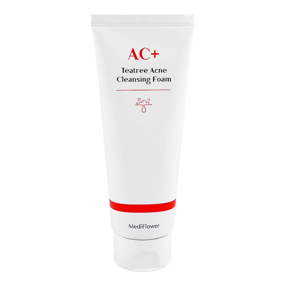 MediFlower AC+ Teatree Acne Cleansing Foam putojantis prausiklis