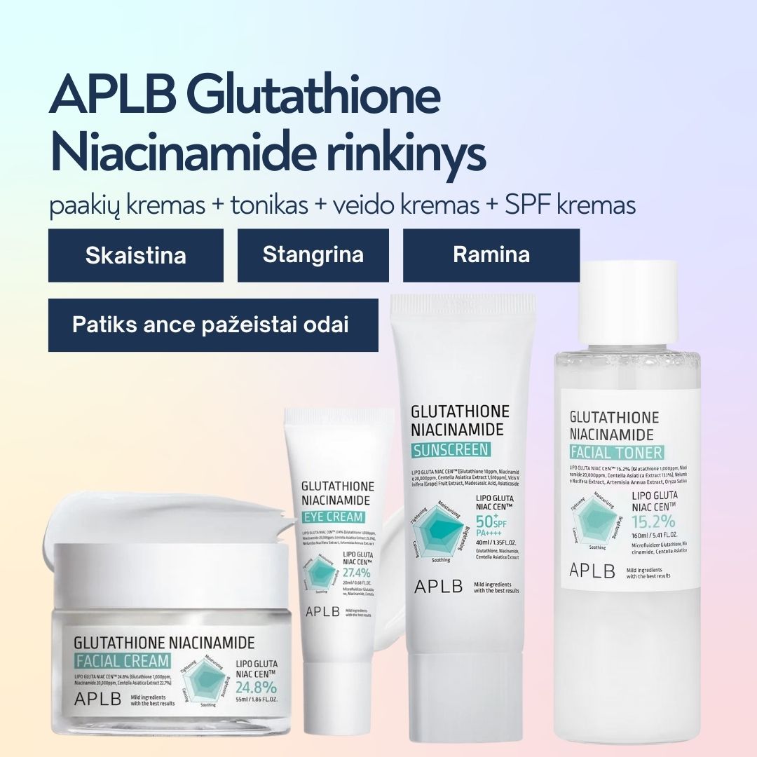 APLB Glutathione Niacinamide rinkinys