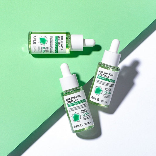 APLB AHA BHA PHA Centella Ampoule Serum veido serumas