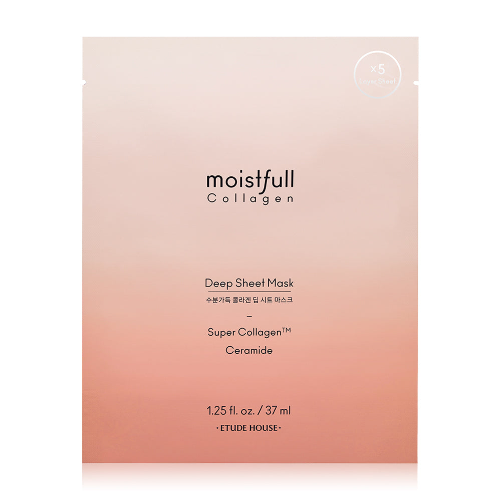 Etude Moistfull Collagen Intense Sheet Mask lakštinė veido kaukė