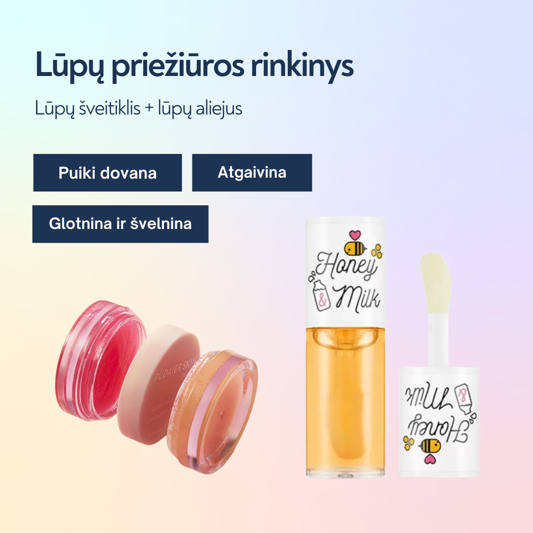 Lūpų priežiūros rinkinys