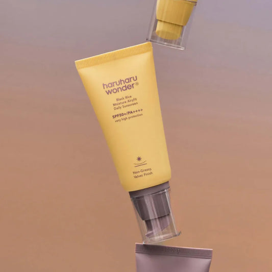 HARUHARU WONDER Black Rice Moisture Airyfit Sunscreen SPF50+ PA++++ kremas nuo saulės