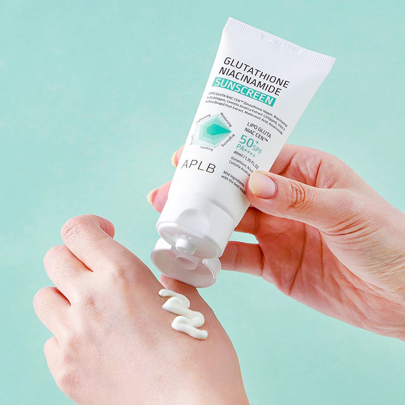 APLB Glutathione Niacinamide Sunscreen kremas nuo saulės