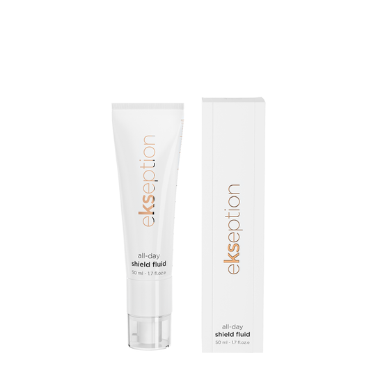 EKSEPTION All Day Shield Fluid SPF25 apsauginė dieninė emulsija