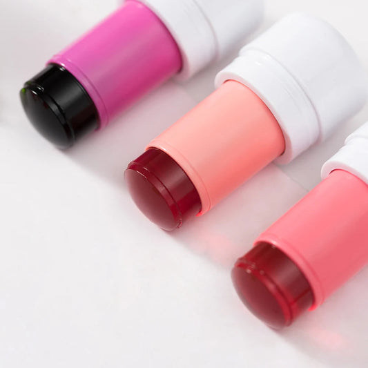 BEAUTY GLAZED Jelly Tint Blush Stick skruostų, akių vokų ir lūpų tintas