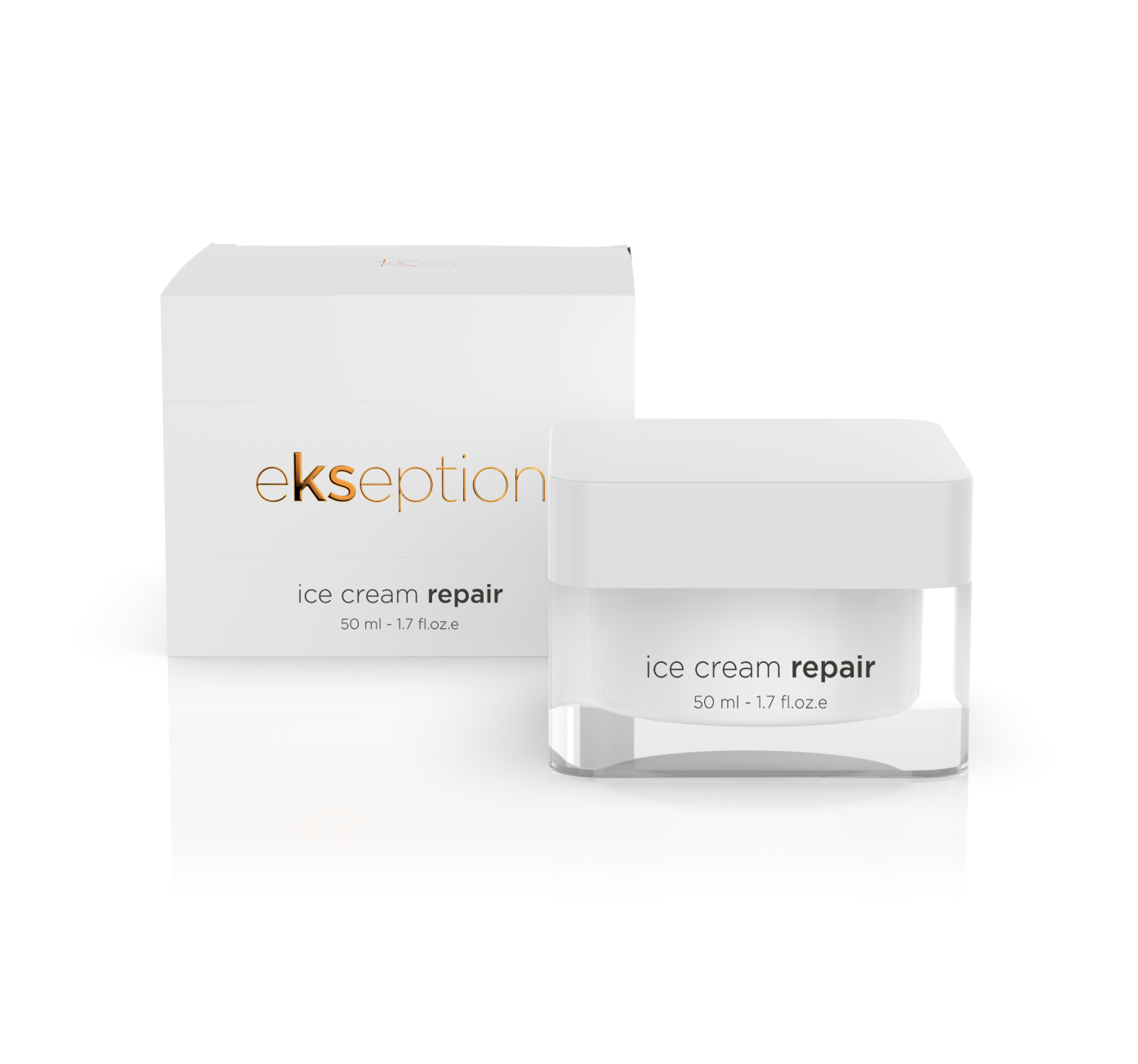 EKSEPTION Ice Cream Repair raminamasis regeneruojamasis kremas