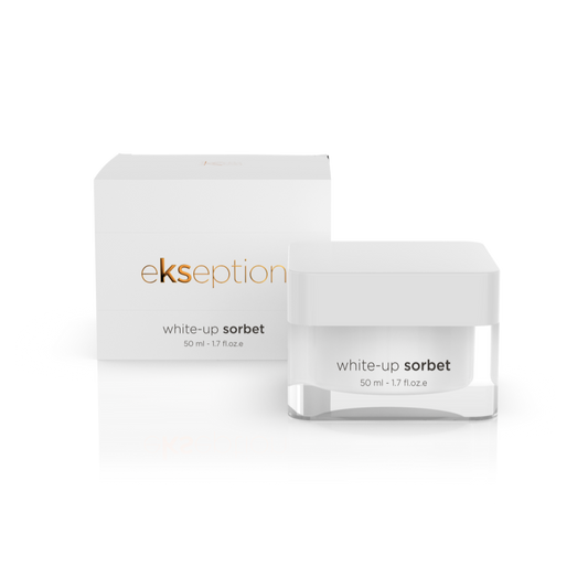 EKSEPTION White Up Sorbet šviesinamasis kremas