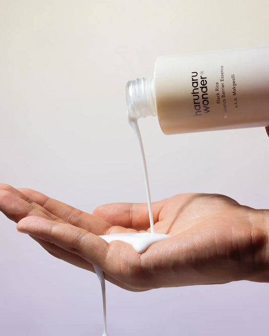 Haruharu Wonder Black Rice Probiotics Barrier Essence esencija su probiotiku ir juodųjų ryžių ekstraktu