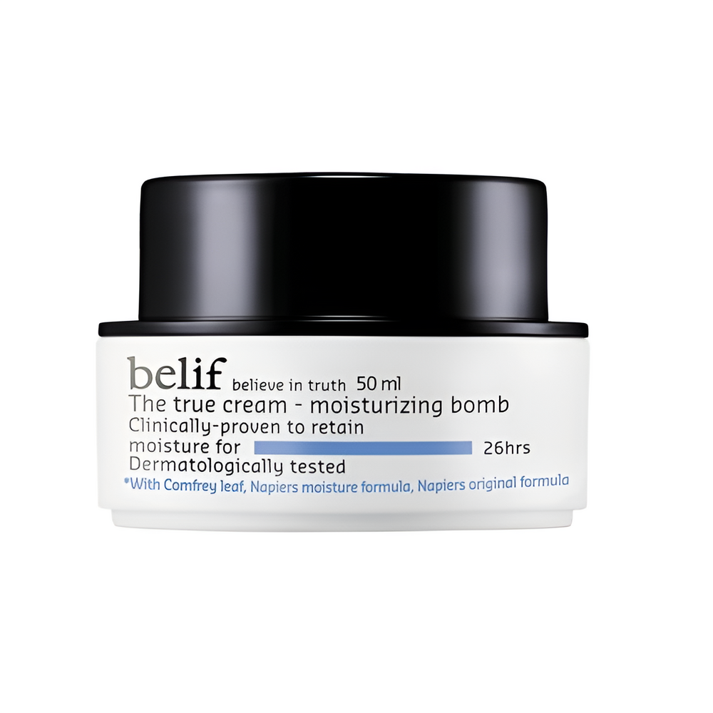 Belif The True Cream Moisturizing Bomb giliai veikiantis drėkinamasis kremas