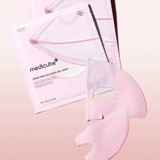 Medicube PDRN Pink Collagen Gel Mask gelinė veido kaukė su kolagenu