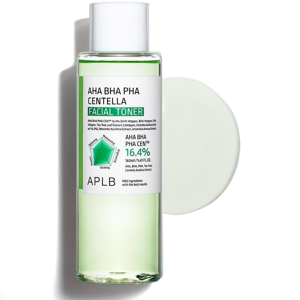 APLB AHA BHA PHA Centella Facial Toner veido tonikas
