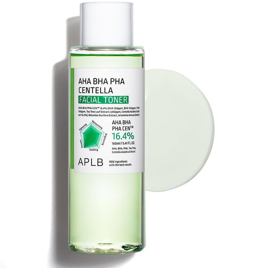 APLB AHA BHA PHA Centella Facial Toner veido tonikas