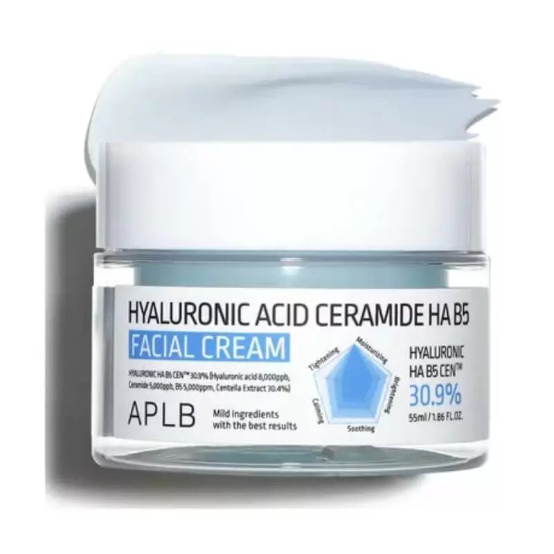 APLB Hyaluronic Acid Ceramide HA B5 Facial Cream veido kremas