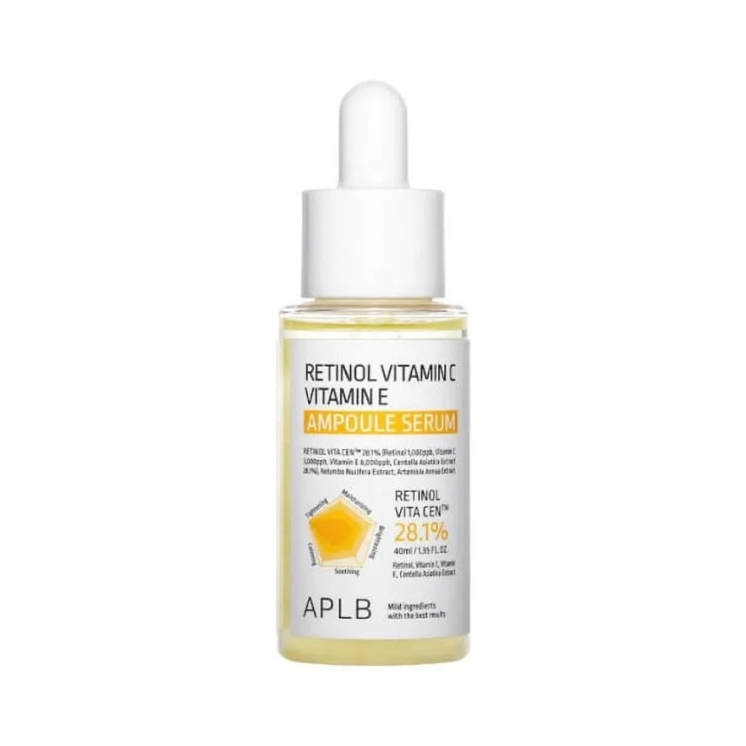 APLB Retinol Vitamin C Vitamin E veido ampulė-serumas