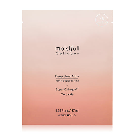 Etude Moistfull Collagen Intense Sheet Mask lakštinė veido kaukė