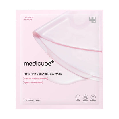 Medicube PDRN Pink Collagen Gel Mask gelinė veido kaukė su kolagenu