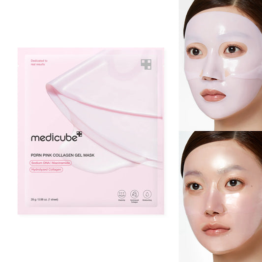 Medicube PDRN Pink Collagen Gel Mask gelinė veido kaukė su kolagenu