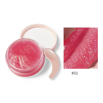 Pudaier Honey Milky Soft Lip Scrub Pink Peach lūpų šveitiklis