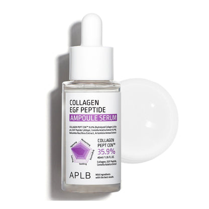 APLB Collagen EGF Peptide veido ampulė-serumas