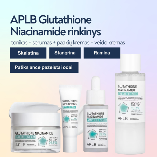 APLB Glutathione Niacinamide rinkinys