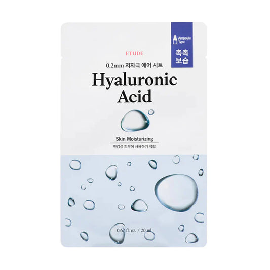 Etude 0.2 Therapy Air Mask Hyaluronic Acid 20ml - drėkinanti lakštinė veido kaukė
