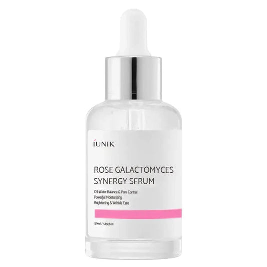 iUNIK Rose Galactomyces Synergy Serum skaistinamasis serumas