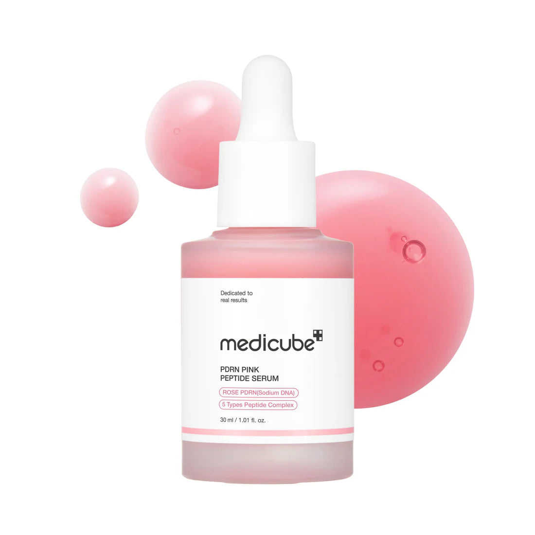 Medicube PDRN Pink Peptide Serum serumas su peptidais