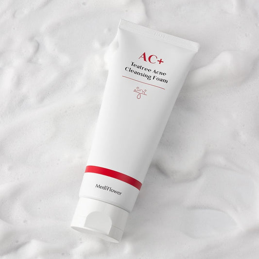 MediFlower AC+ Teatree Acne Cleansing Foam putojantis prausiklis