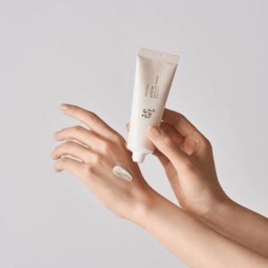 BEAUTY OF JOSEON Relief Sun Rice & Probiotics SPF 50+ PA++++ kremas nuo saulės - Image 2