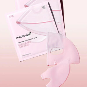 Medicube PDRN Pink Collagen Gel Mask gelinė veido kaukė su kolagenu - Image 2