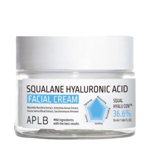 APLB Squalane Hyaluronic Acid Facial Cream veido kremas - Image 1