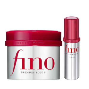 Shiseido Fino Premium Touch rinkinys: plaukų kaukė ir aliejus - Image 1