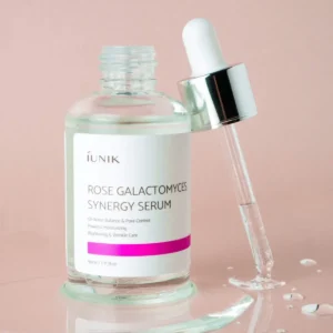 iUNIK Rose Galactomyces Synergy Serum skaistinamasis serumas - Image 2